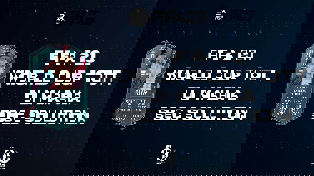 FIFA 23 World Cup TOTT Di Maria SBC Solution