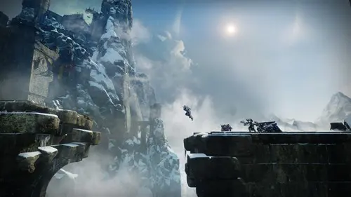 Destiny 2 Warlord's Ruin platforming section