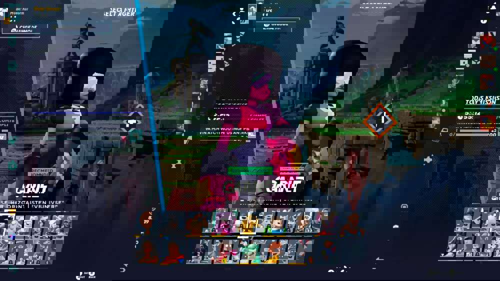 MultiVersus Garnet combos, perks & specials