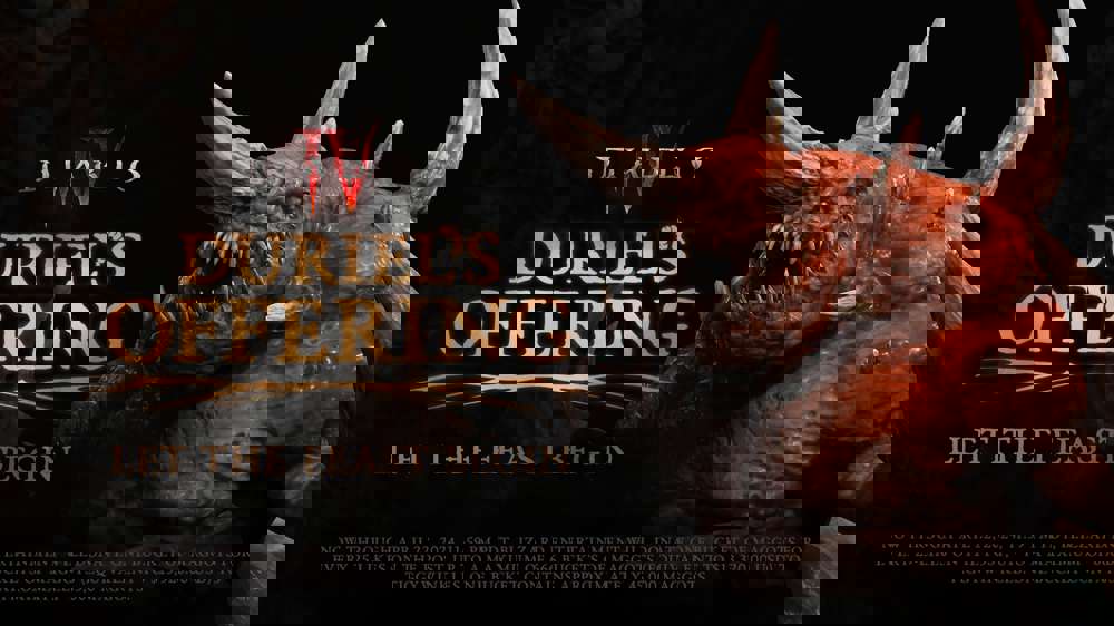 Here's what Duriel's Offering for Earth Day was in Diablo 4