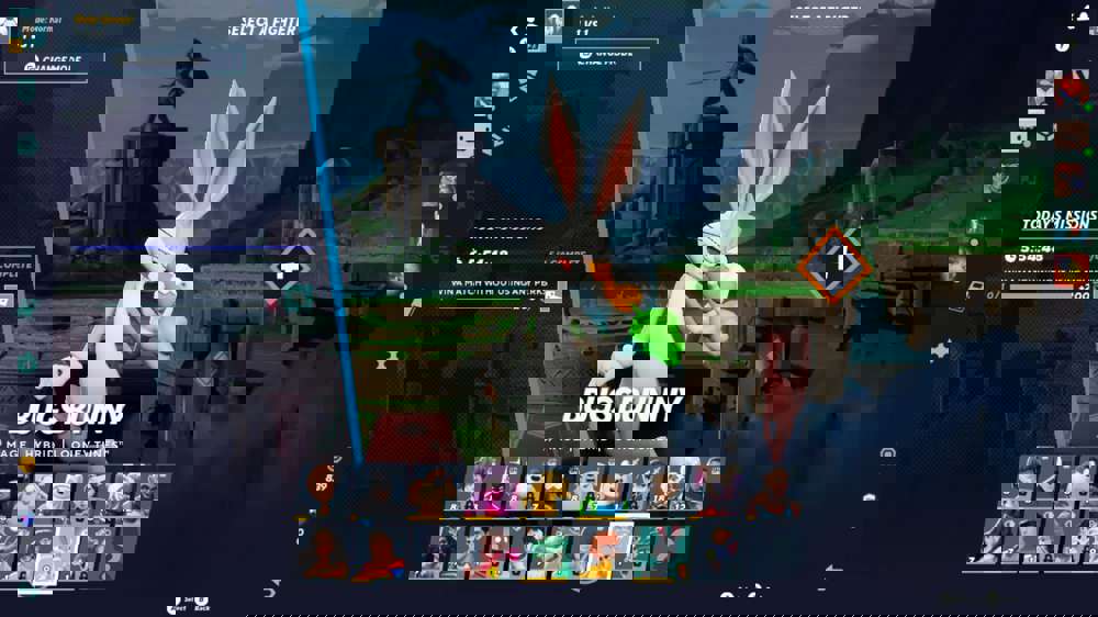 MultiVersus Bugs Bunny combos, perks and specials