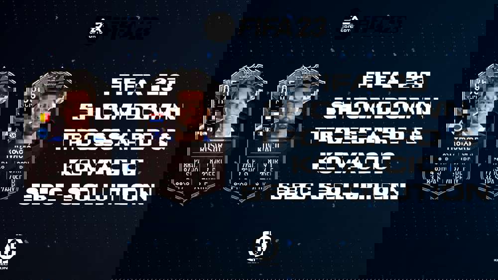 The cheapest way to complete Showdown Trossard & Kovacic SBC in FIFA 23