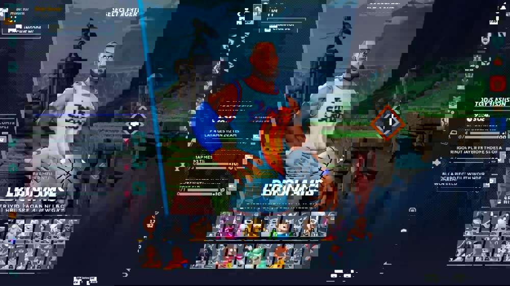 MultiVersus LeBron James combos, perks & specials