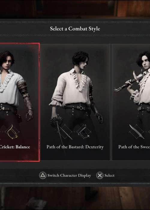 Lies of P starting classes explained: Balance, strength & dexterity