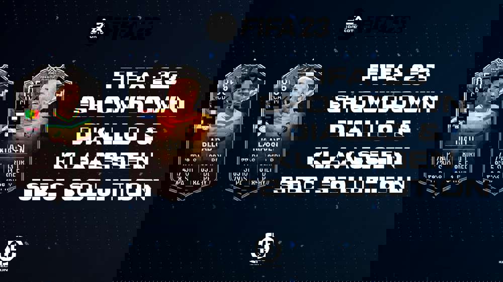 Here's how to solve the Showdown Diallo & Klaassen SBC in FIFA 23