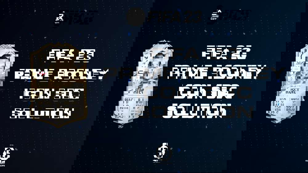 FIFA 23 Rooney Icon SBC Solution