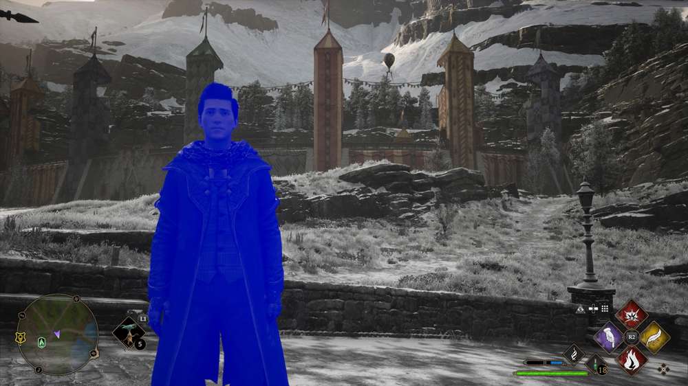 How to fix Hogwarts Legacy blue characters bug