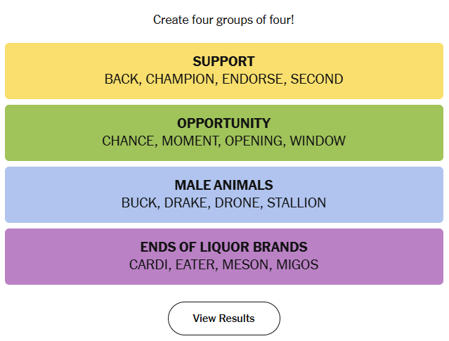 Connections Answers 2nd April 2026