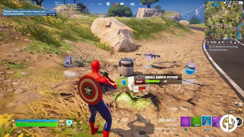 Combat Cache loot in Fortnite