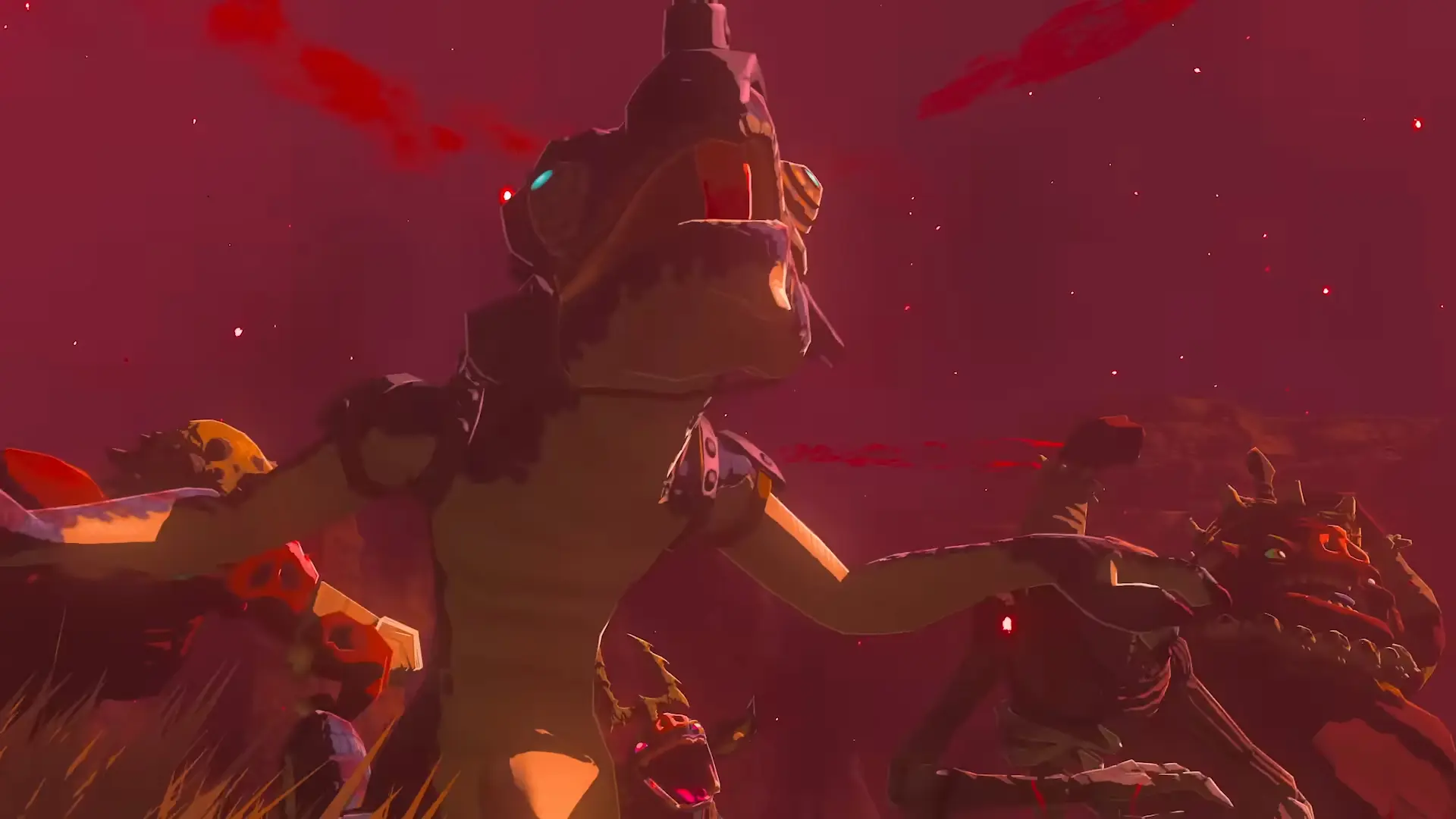 A group of classic Zelda enemies