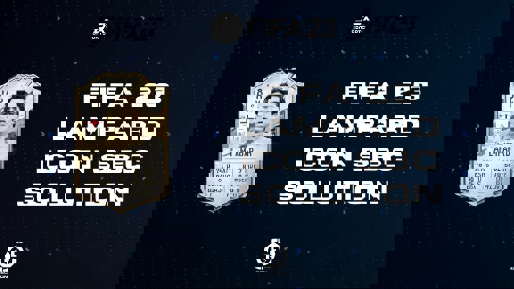 FIFA 23 Lampard Icon SBC Solution